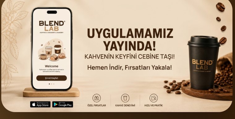 Zincir markalar için sadakat ve cüzdan uygulaması — kahve zinciri BlendLab için geliştirilen BlendPass mobil uygulaması örneği